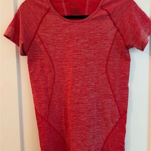 Zella Vibrant Red Short Sleeve Tee